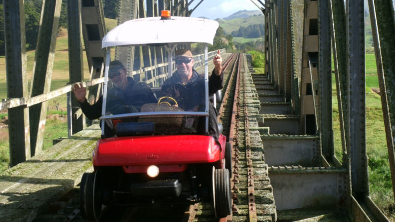 Discover Dargaville’s rich history and surrounds on a fantastic rail carting tour!
